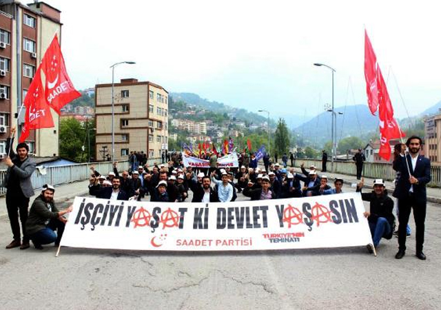 Saadet Partisi'nin savrulma hızına yetişilemiyor