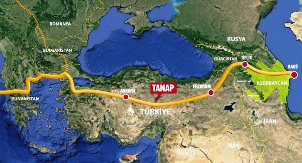 Enerjinin İpek Yolu TANAP açıldı