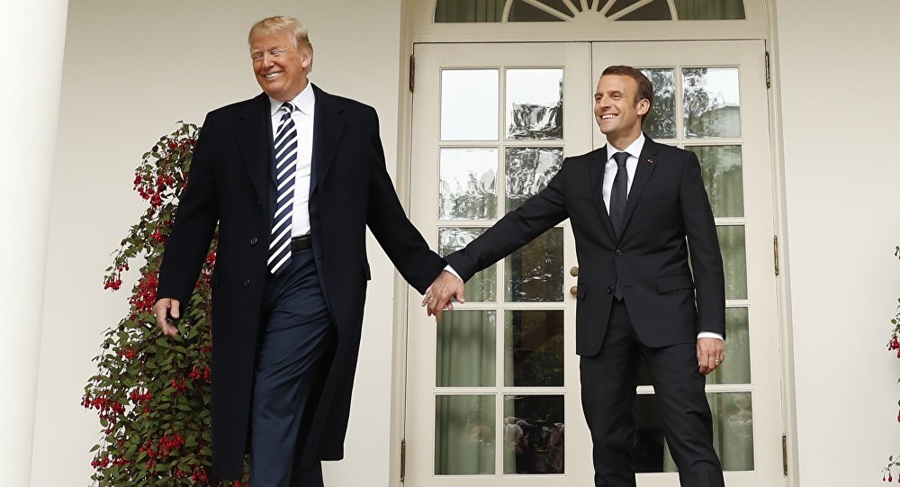 Trump'tan Macron'a 'evlenme' teklifi