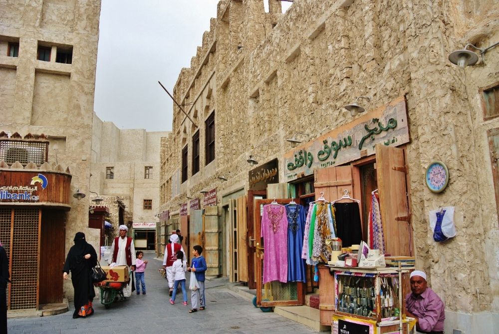 Katar Doha’nın eski yerleşim merkezi: Souq Waqif