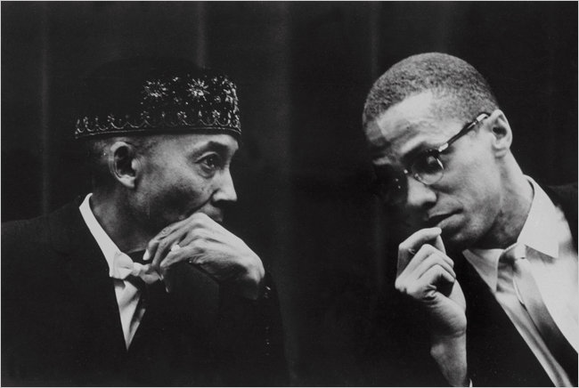 Büyük şehid Malcolm X'in hayatından kareler