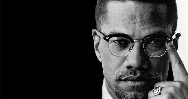 Büyük şehid Malcolm X'in hayatından kareler