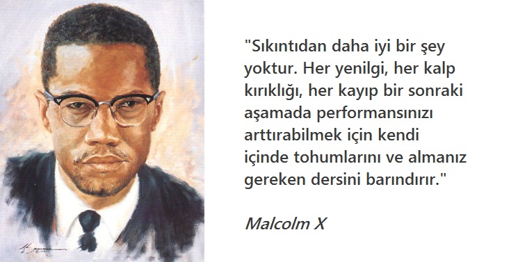 Büyük şehid Malcolm X'in hayatından kareler