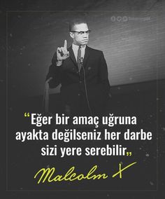 Büyük şehid Malcolm X'in hayatından kareler