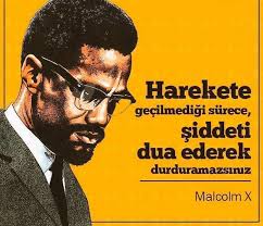 Büyük şehid Malcolm X'in hayatından kareler