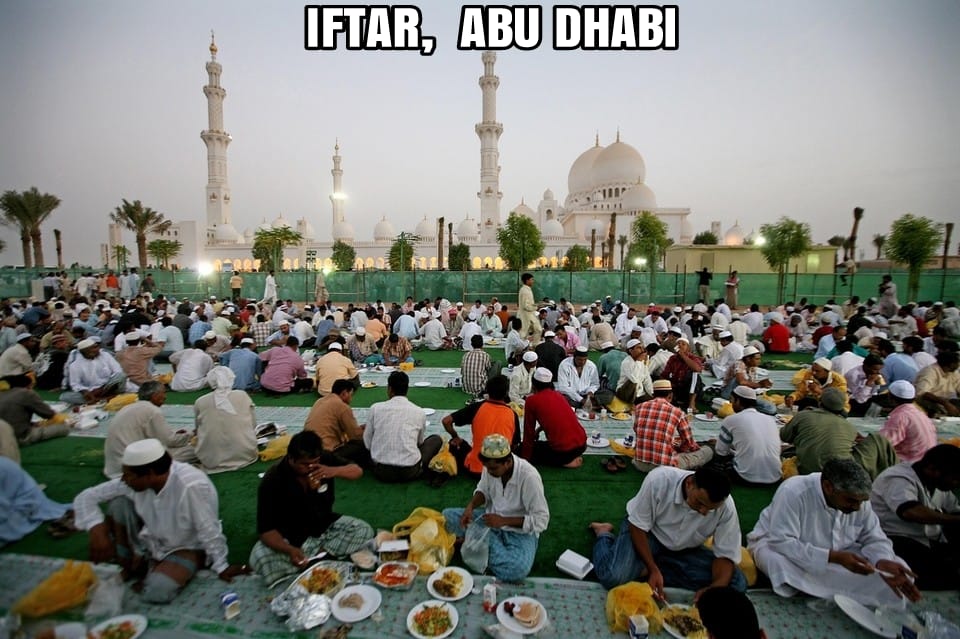 Dünyadan iftar kareleri